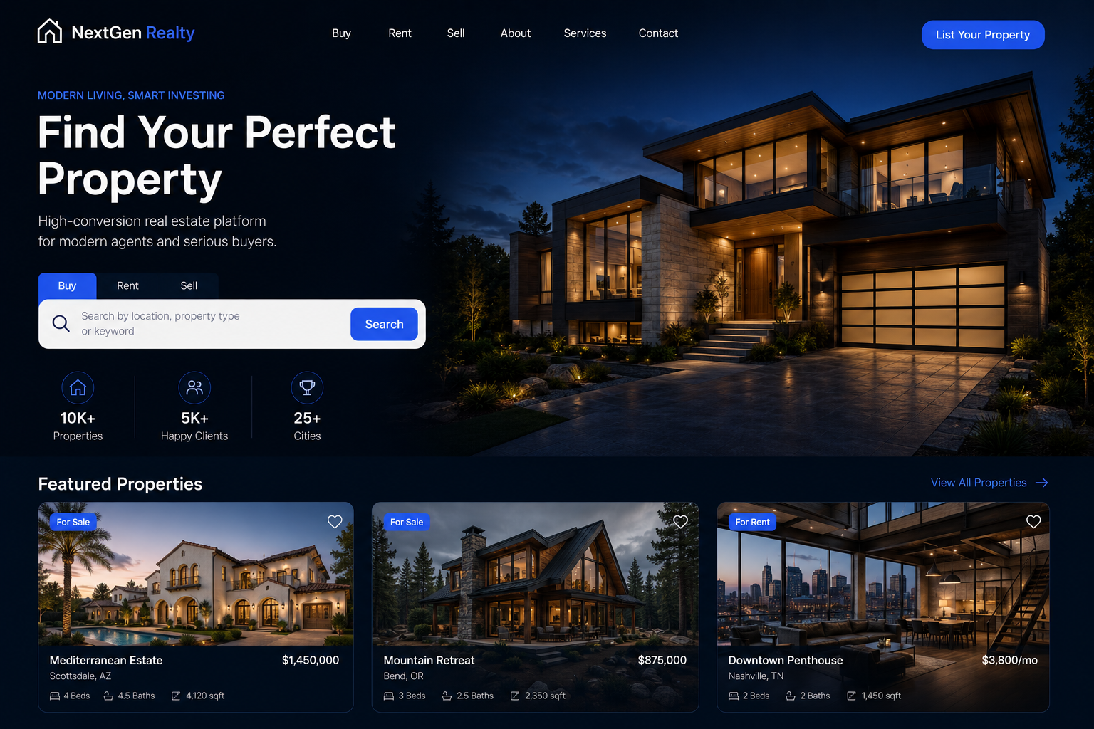 NextGen Realty project